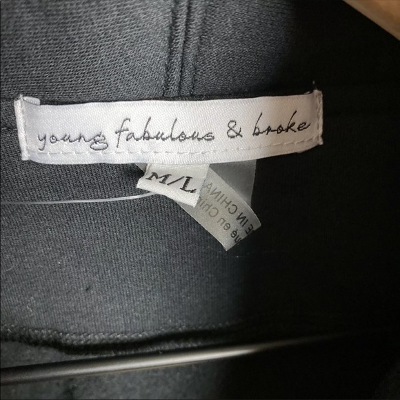 Young Fabulous And Broke Sandrine Black Quilted - Picture 2 of 6